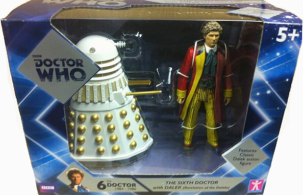 Sixth Doctor with Dalek